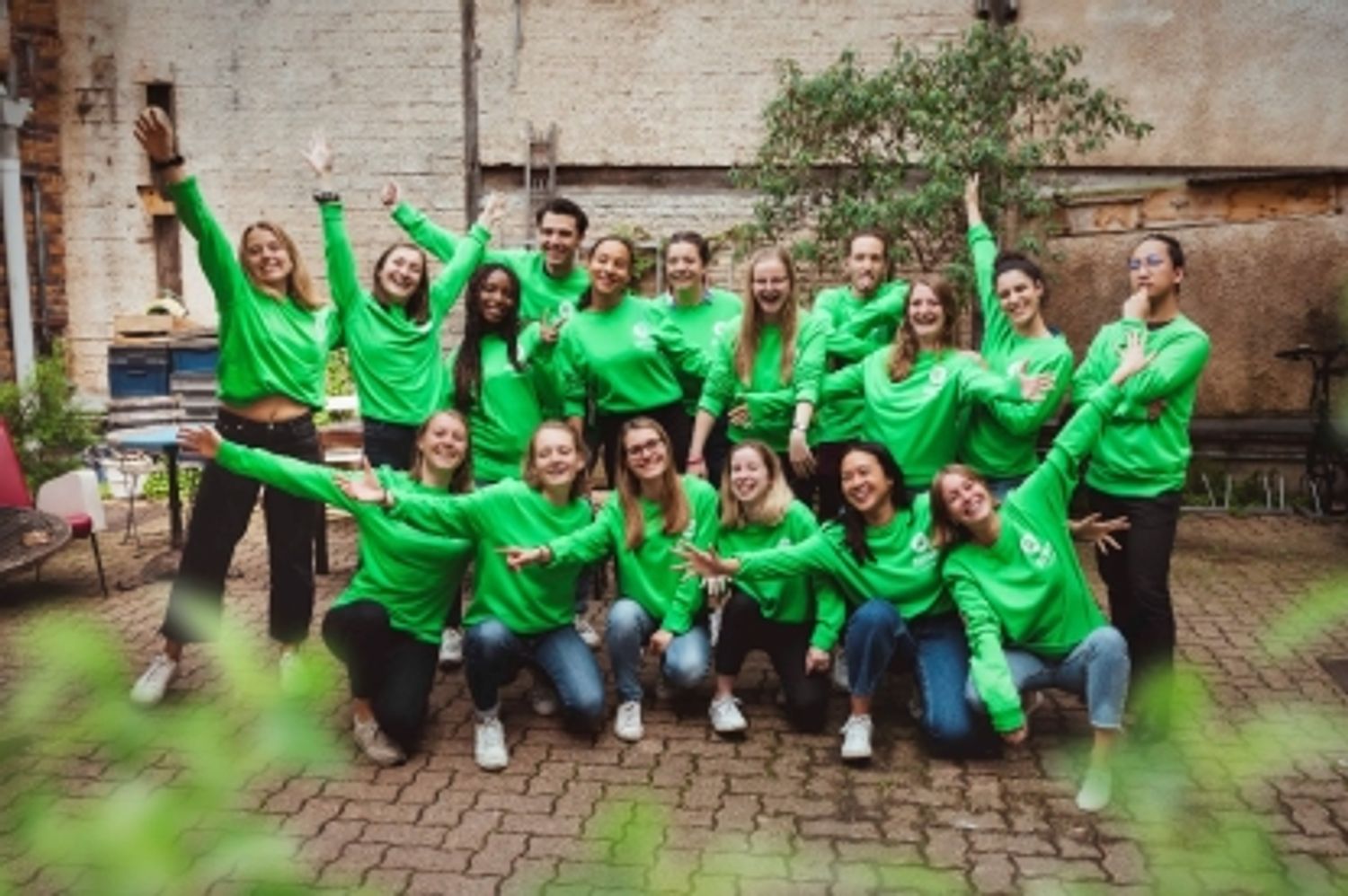 La première promotion du programme Jeunes d'Oxfam France lors du Week-end Jeunes de juin 2021